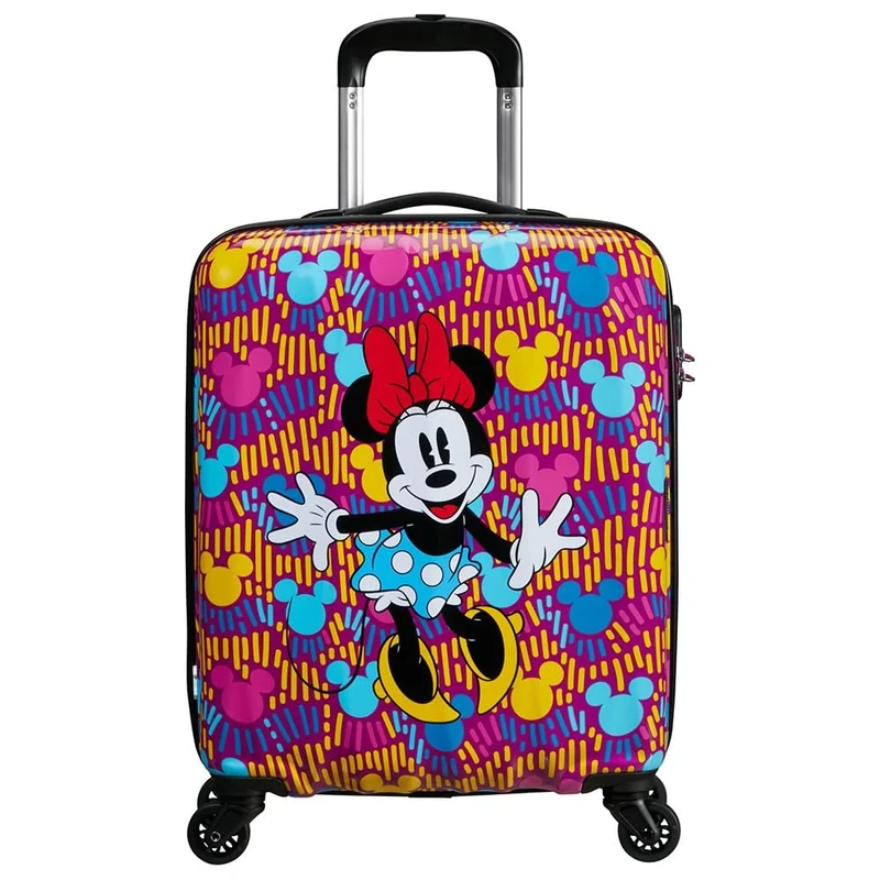 American Tourister Hypertwist - Spinner S, Hand Luggage, 55 cm, 36 l, Multicolored (Minnie Euphoria)