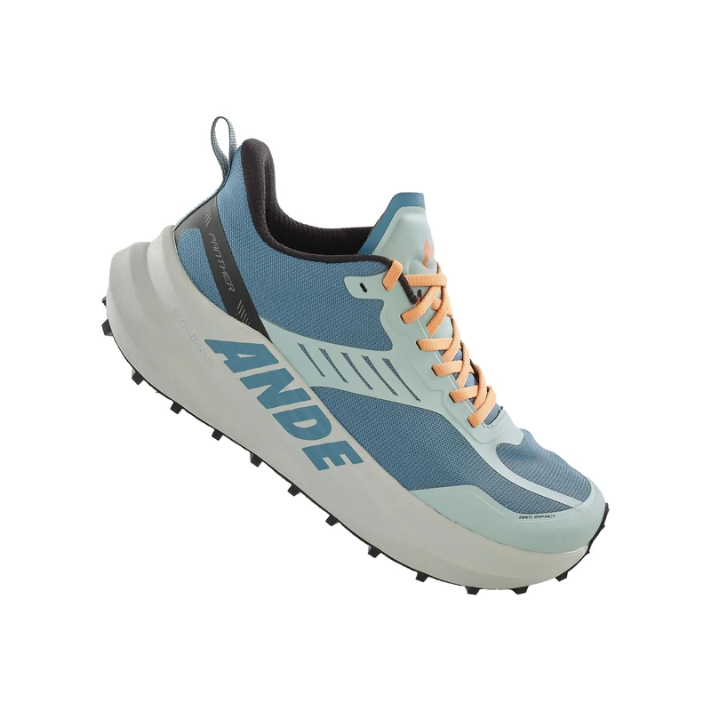 Ande Men's Panther Trekking Shoes, Sea Blue, 4 UK
