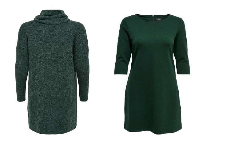ONLY Kleid Mallard Green Melange L Keid Pine Grove L - Image 1