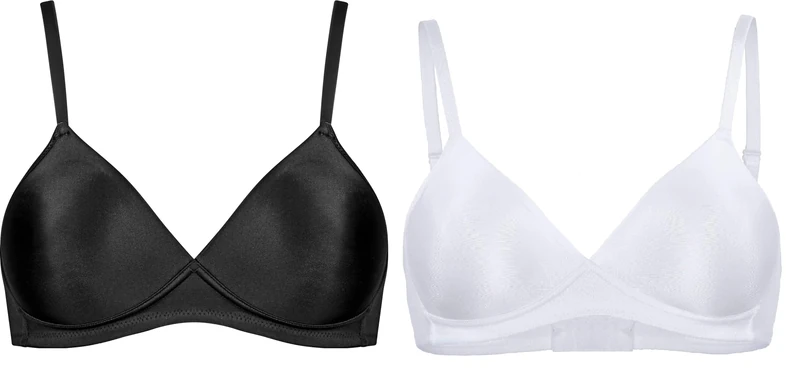 Triumph Bralette Schwarz 75C Bralette Weiß 75C
