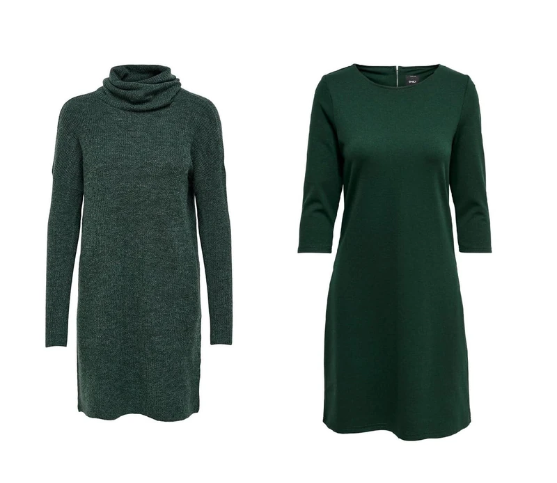 ONLY Kleid Mallard Green Melange S Keid Pine Grove S