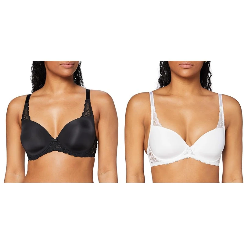 Triumph Schalen BH mit Bügel Schwarz 85B Schalen BH mit Bügel Weiß 85B