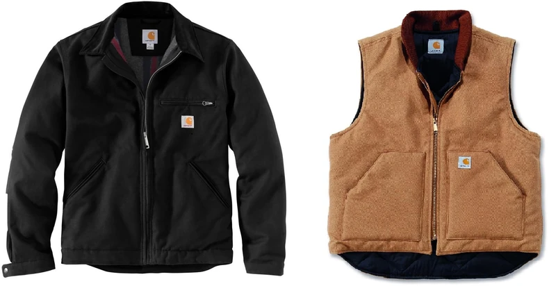 Carhartt Arctic Vest Arbeitsoberkleidung Schwarz Blaze Brown XXL