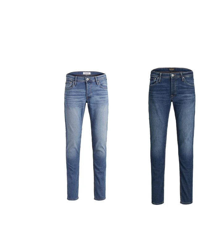 JACK & JONES Jeans Blau (Blue Denim) 28W / 30L Slim Jeans Blau (Blue Denim) 28W / 30L