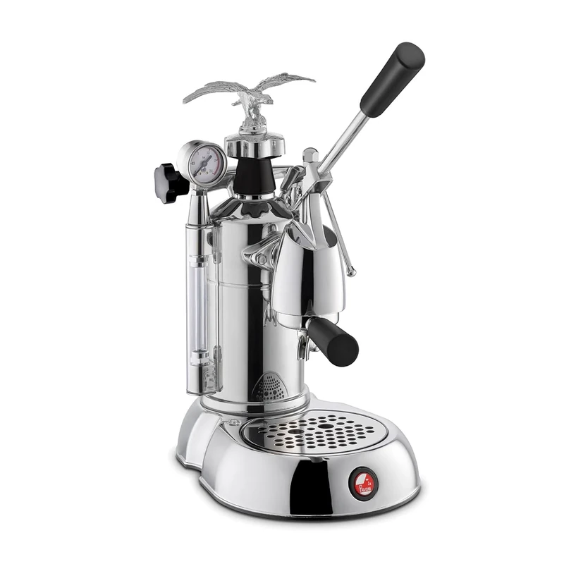 La Pavoni LPLMLN01EU Lever Coffee Maker, Stainless Steel, Silver