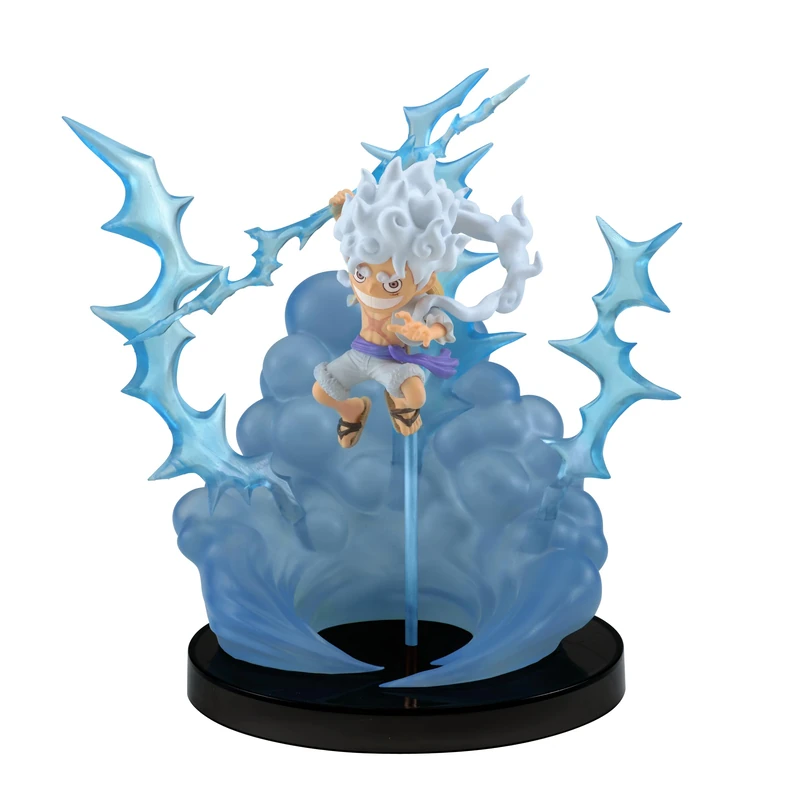 Banpresto Luffy Gear 5 With Thunder WCF Statue - 13cm