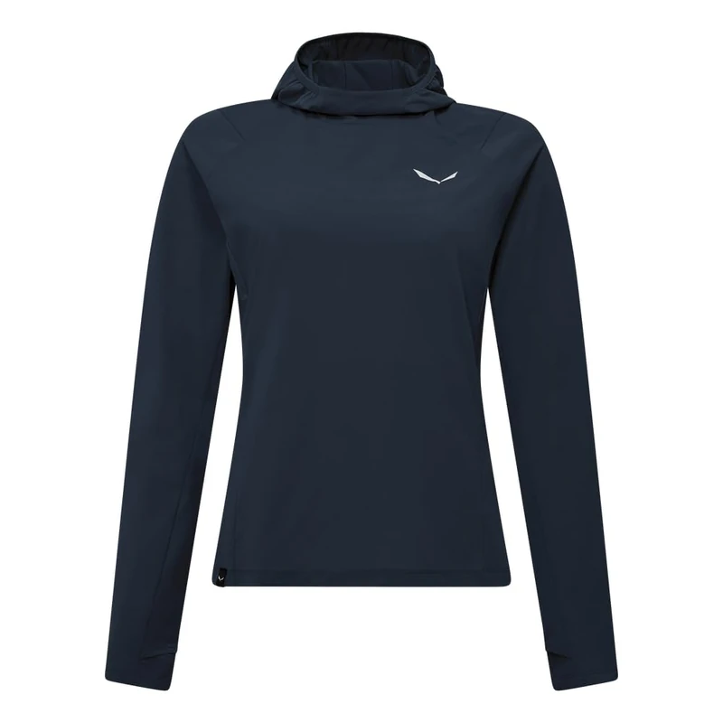 Salewa Puez Sun Hoodie W, Blue, XL