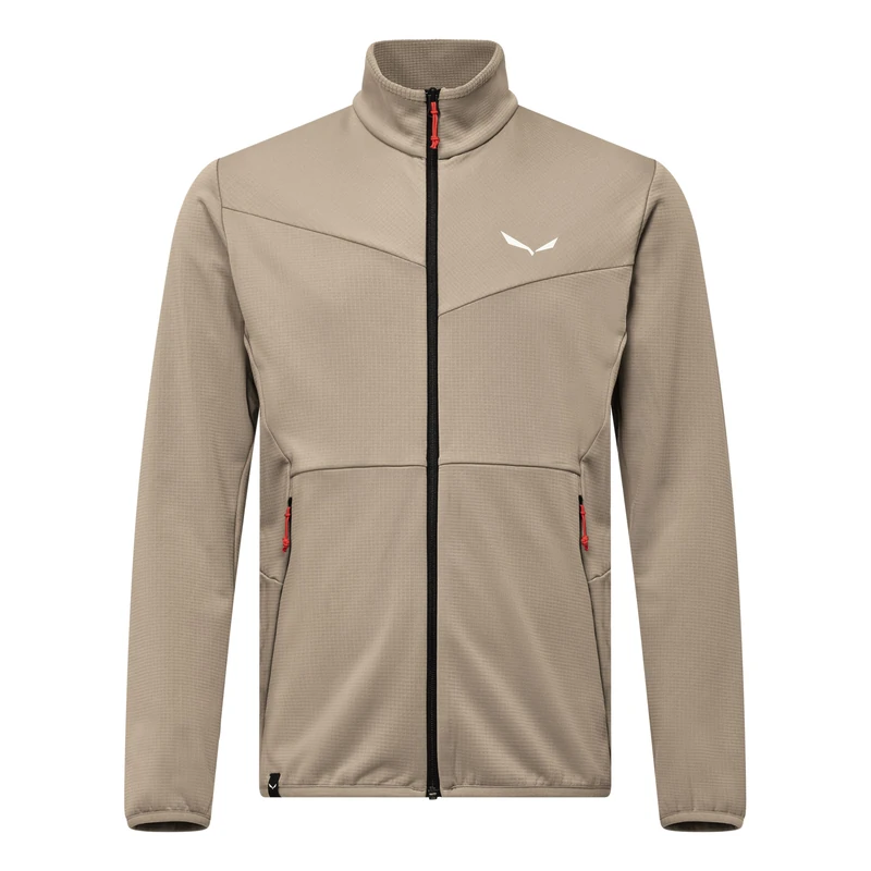 Salewa Puez Cammino Polarlite Fleece Jacket Men, Beige, 2XL