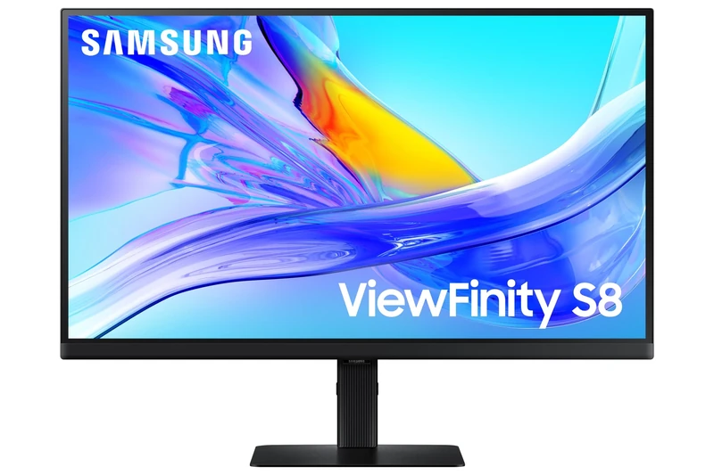 Samsung LS27D800UAUXXU 27" Ultra HD IPS Monitor - 4K UHD, 3840x2160, 60Hz, HDR10, USB-C Charging, Height Adjust