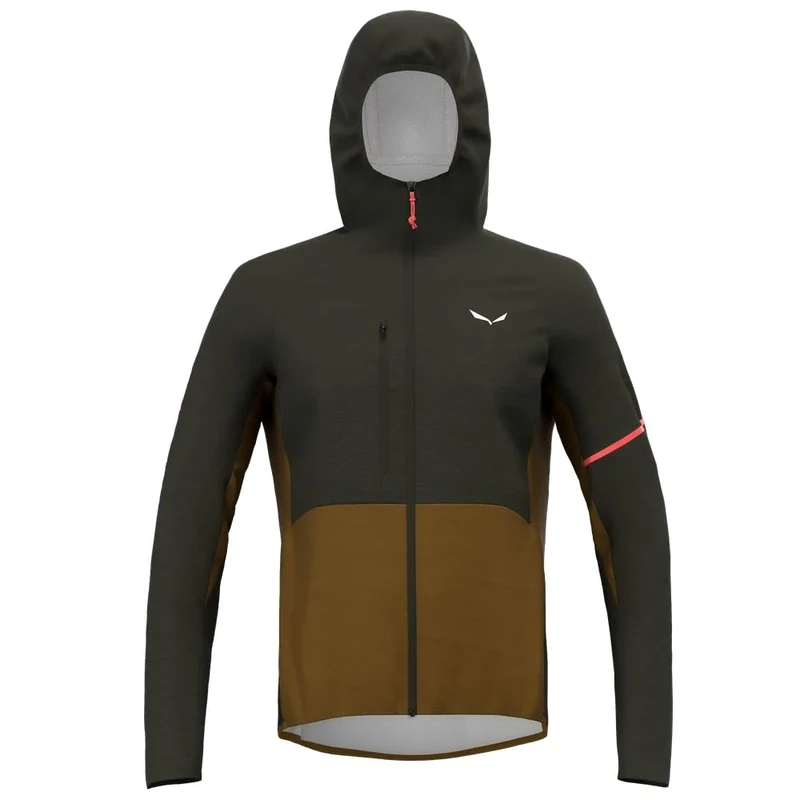 Salewa Vento Powertex 2.5 Layers Jacket Men, Green, L