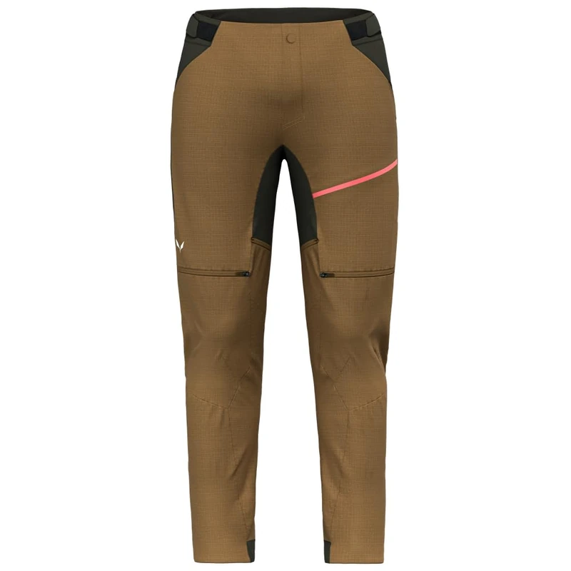Salewa Vento Hemp/Durastretch 2 In 1 Softshell Pant Men, Brown, 2XL
