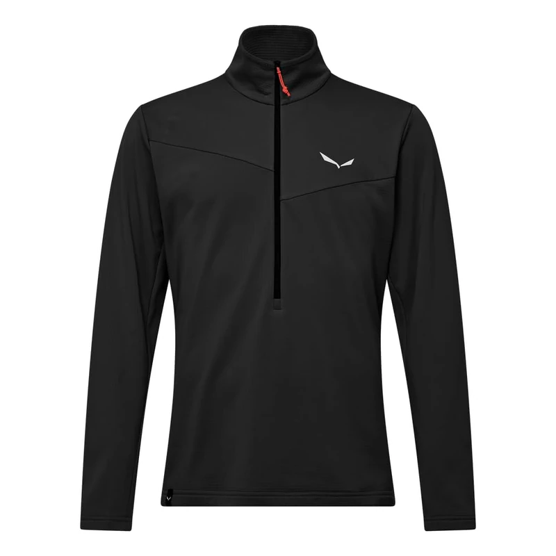 Salewa Puez Cammino Polarlite Half-Zip Fleece Men, Black, S