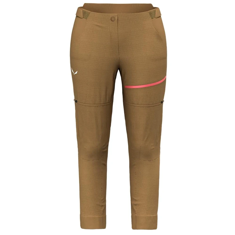 Salewa Vento Hemp/Durastretch 2 In 1 Softshell Pant Women, Beige, M