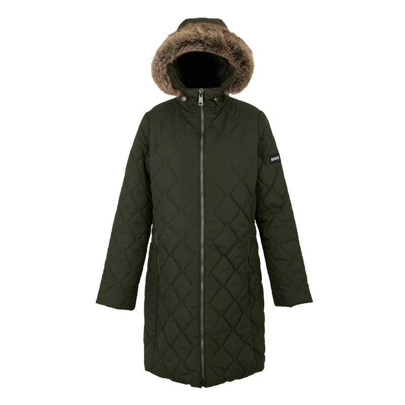 Regatta Women's Fritha III Insulated Parka Jacket with Recycled Thermoguard Insulation, perfect for Outdoors