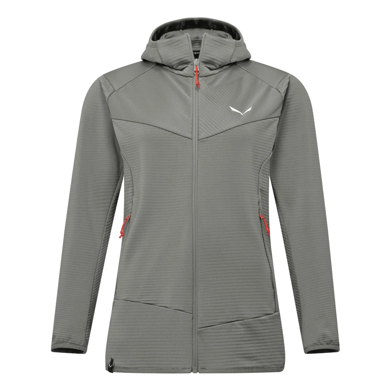Salewa Puez Altavia Polarlite Hooded Fleece Jacket Women, Green, S