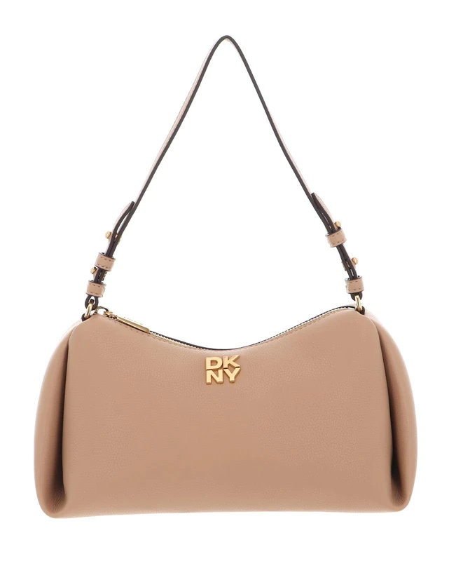 DKNY Women Remy Top Zip Shoulder Bag, Cappucino, Small - Image 1