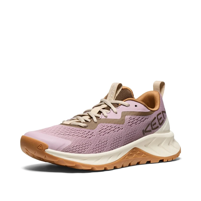 KEEN Women's Versacore Speed Breathable Vented Comfortable Hiking Shoes, Toadstool/Birch, 6