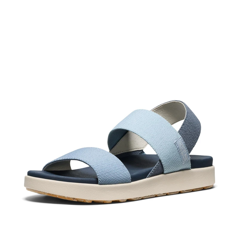 KEEN Women's Elle Backstrap Slingback Sandals, Faded Denim Skyway, 3.5 UK