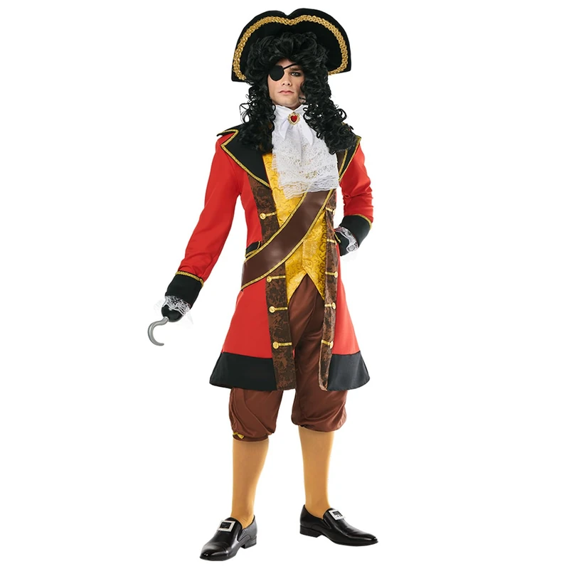 Boland 83908 Adult Captain Lakehoff Costume, Multicoloured, M-L