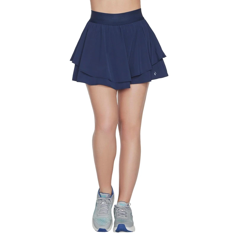Skechers Women's Sport Court Layered Skort, Navy, S