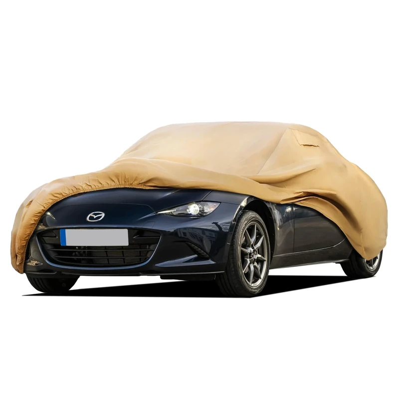 JURMON Heavy Duty Outdoor Car Cover Custom Fit for Mazda MX-5,Windproof All Weather Waterproof Sun Rain UV Dust Snow Protection Outdoor Car Covers