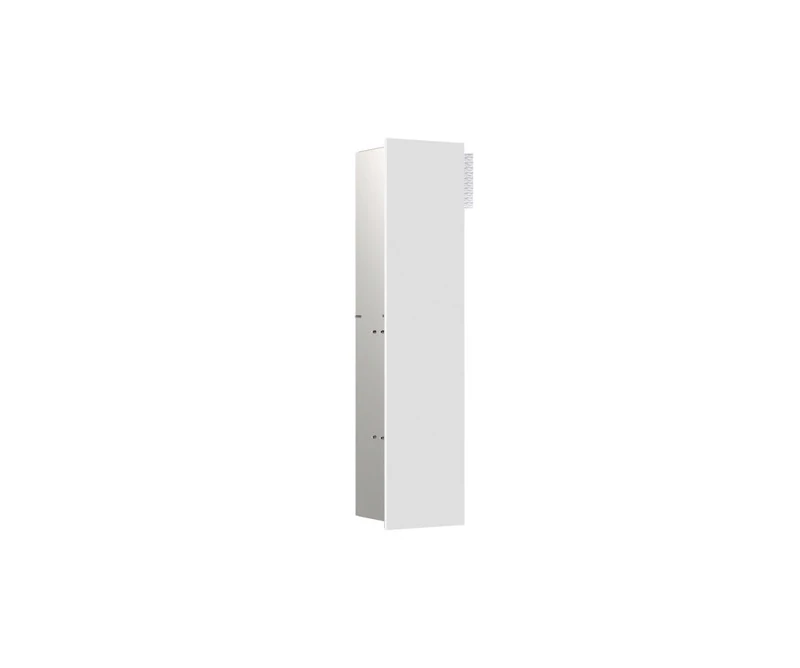 emco asis Pure WC Module Door Hinge Left Flush-Mounted 1 Door 730 mm Alpine White Matt