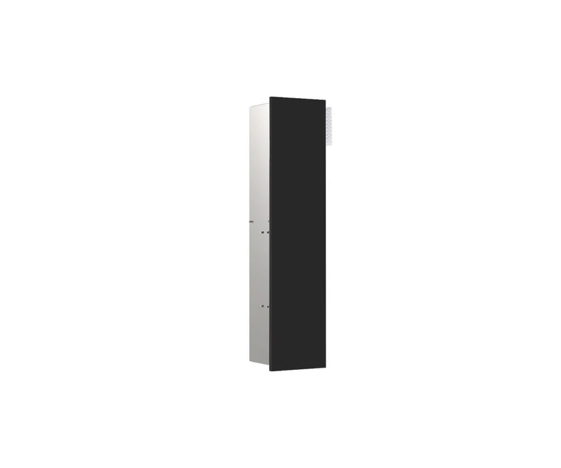 Emco asis Pure WC Module Door Hinge Right Flush-Mounted 1 Door 730 mm Matte Black