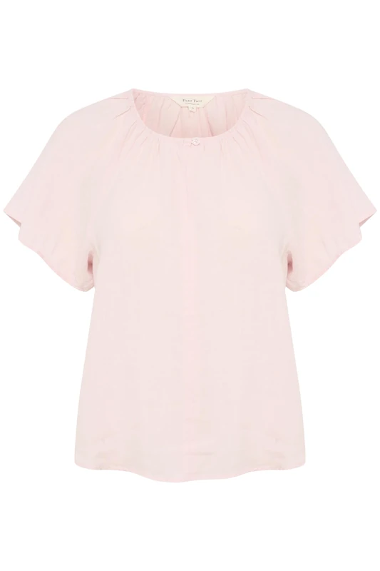 Part Two Women's Georgianapw Regular Fit Short Sleeve Blouse, Potpourri, 12 (M)