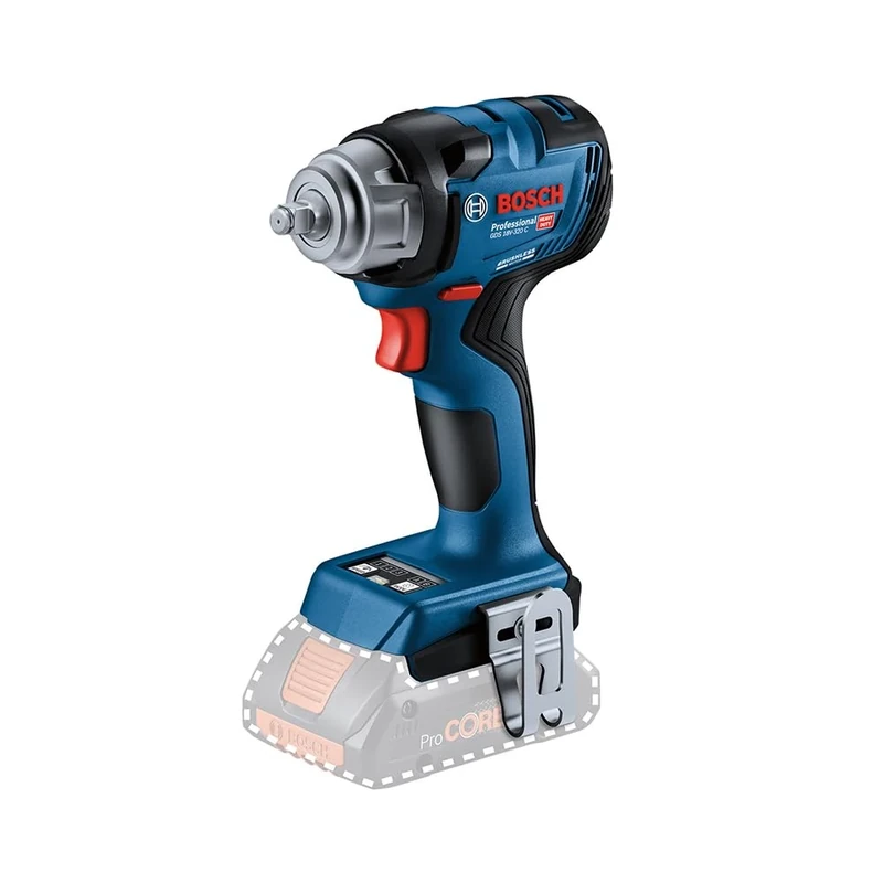Bosch Professional 18V Cordless Bolting System GDS 18V-320 C (Tightening Torque 320 Nm, Release Torque 540 Nm, Without Battery or Charger)