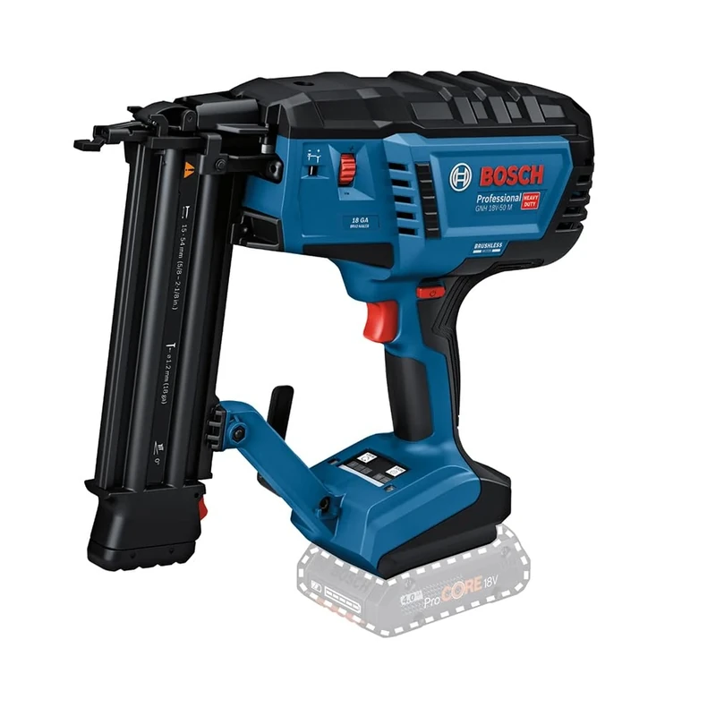 Akku-Holznagler GNH 18V-50 M Professional solo, 18Volt (blau/schwarz, ohne Akku und Ladegerät)