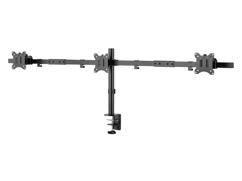 Equip 650158 17"-32" Moveable Desk Mount for Three Monitors