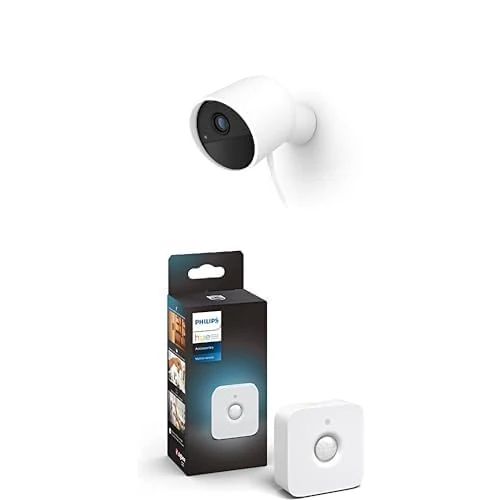 Hue Security Camera Wired white + motion