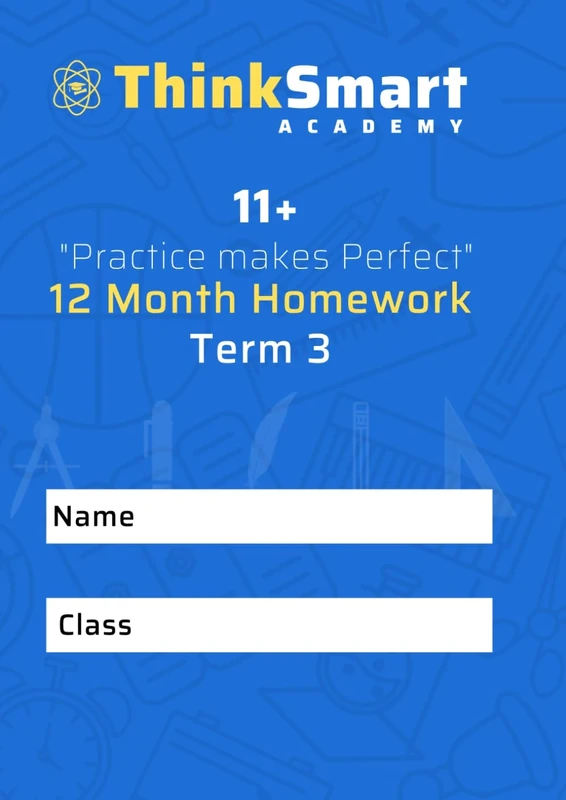 11+ Homework Term 3