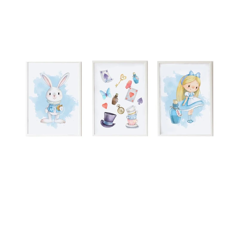 Crochetts Sheets Alice 33 x 43 x 2 cm 3 Pieces - Image 1