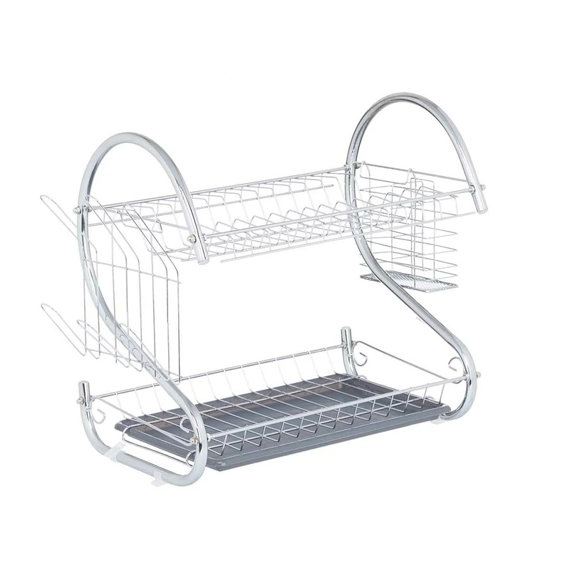Kinvara Drainer for Sink Grey 45.5 x 24.5 x 37.5 cm