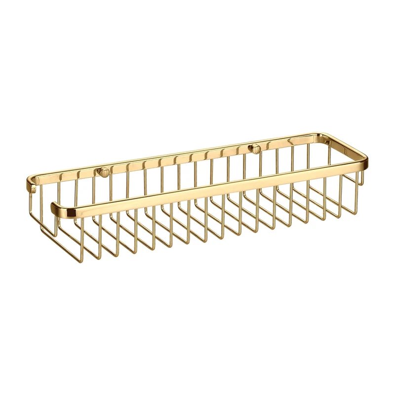Omnires Bathroom Shower Basket Omnires Uni - Gold - 8963AGL