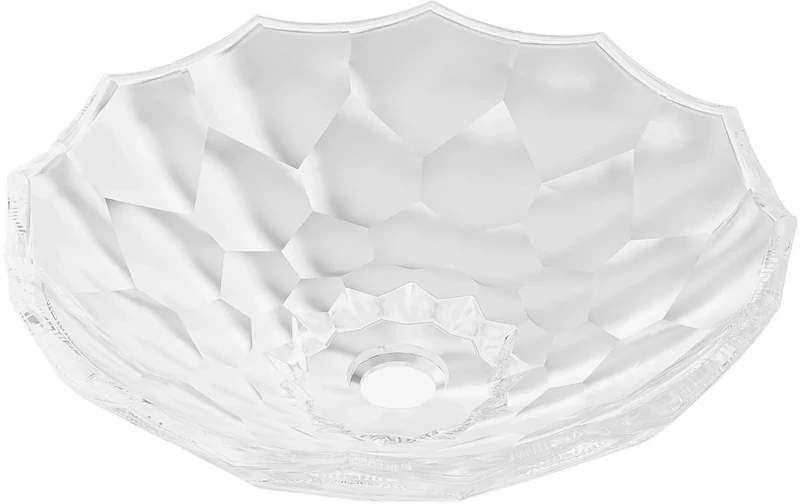 Mexen Bathroom Sink Made of Glass and with a Single Bowl Inga - Transparent - 24074400 - Image 1