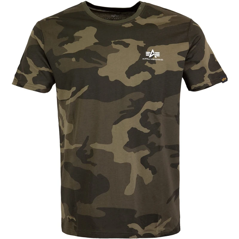 Alpha Industries Men's Basic Sweater Small Logo Sweatshirt, Dusty Coral, M