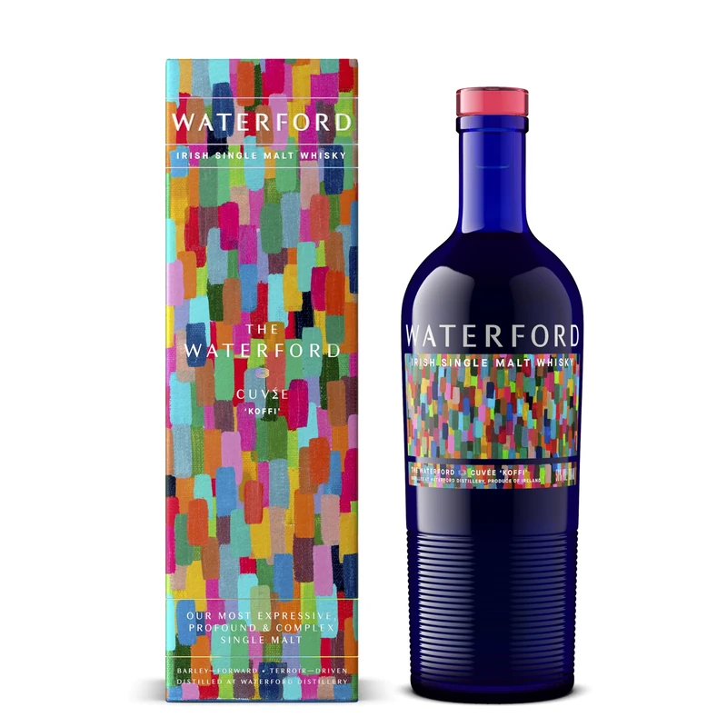 Waterford Cuvee Koffi Irish Single Malt Whisky, 50% ABV - Image 1