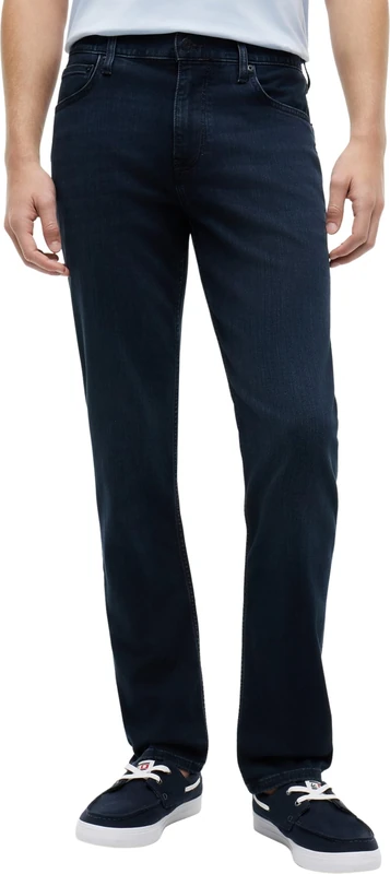 Tommy Hilfiger Men's CORE Denton Blue Black MW0MW39036 Straight, Denim, 39W / 36L