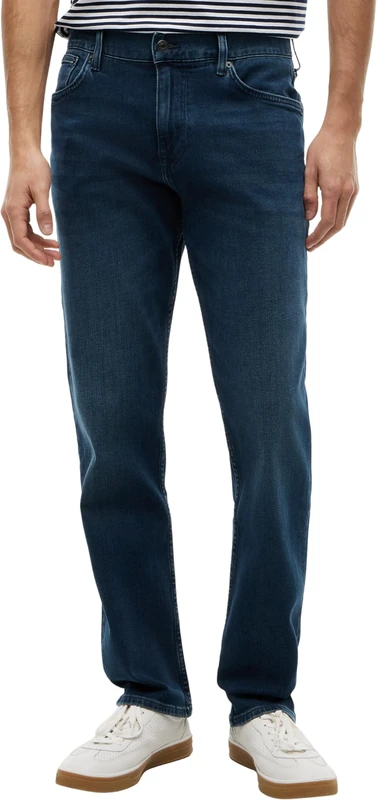Tommy Hilfiger Men's CORE Denton Tinted Blue MW0MW39035 Straight, Denim, 39W / 36L