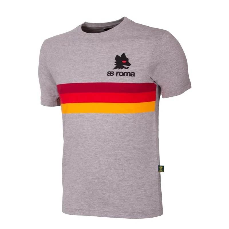 AS Roma T-Shirt, Grey, XX-Large