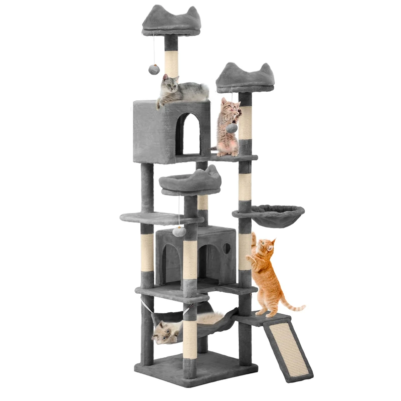 YITAHOME 190CM Tall Cat Tree - Multi-Level Cat Tower