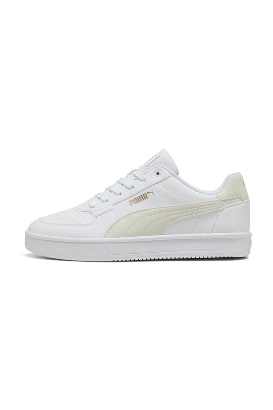 PUMA Unisex Caven 2.0 Trainers, PUMA White-Vapor Gray-PUMA Gold, 9