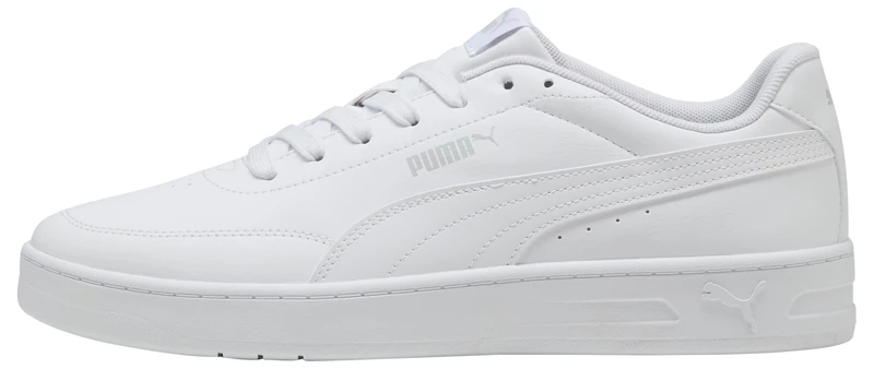 PUMA Unisex Court Classic Clean Sneaker, White Cool Light Grey, 8.5 UK - Image 1