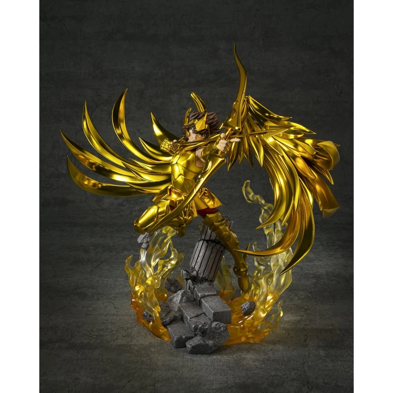 TAMASHII NATIONS - Saint Seiya - Sagittarius Seiya, Bandai Spirits FiguartsZERO Touche Métallique Collectible Figure
