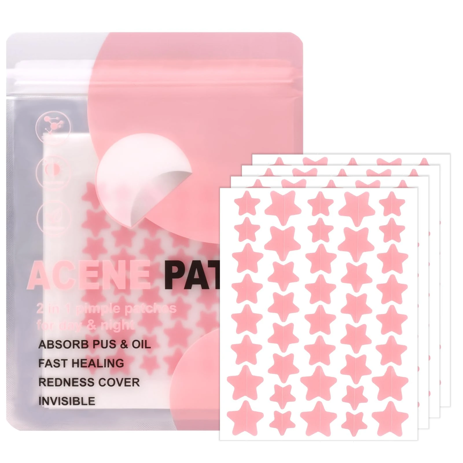 MUKBEC Acne Patch Pimple Patch,160 Pieces Acne Patches,Dressing Cover,Spot Stickers,Spot Treatment