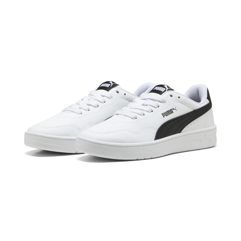 PUMA Women's Court Lally Sneaker, White Black, 7 UK - Image 1