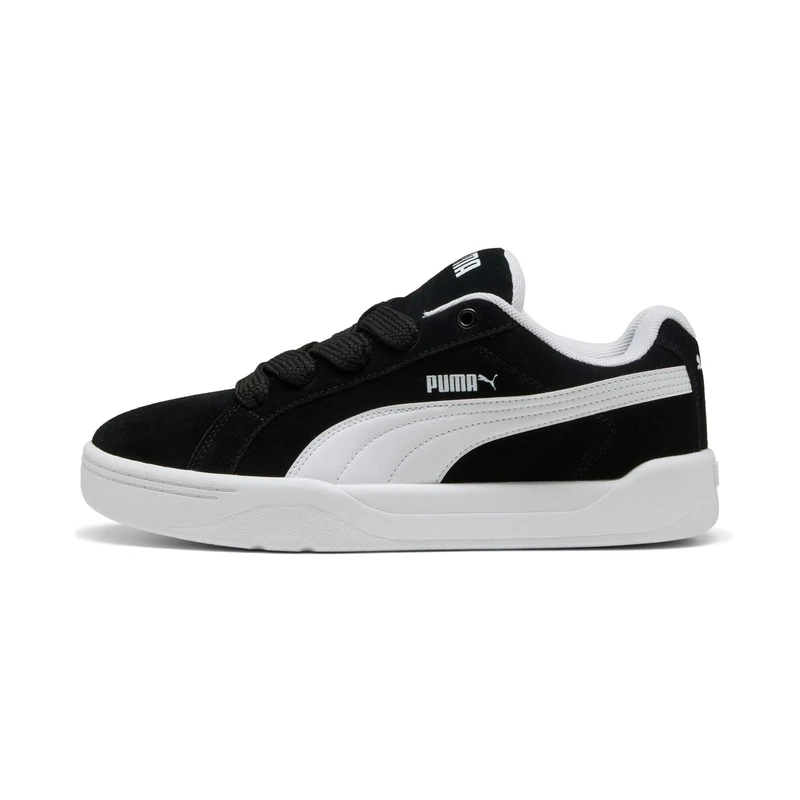 PUMA Unisex Park Lifestyle Easy SD Sneaker, Black White, 6 UK