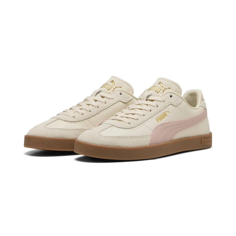 PUMA Unisex Club II Era Trainers, Alpine Snow-Rose Quartz-Gum, 8 UK